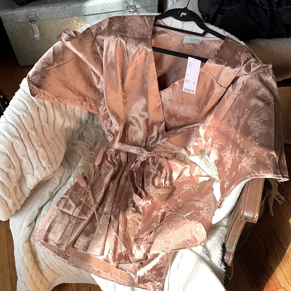 BRAND NEW Urban Outfitters Silky Romper/Playsuit